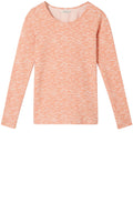 Washed Rose Zebra Print Top