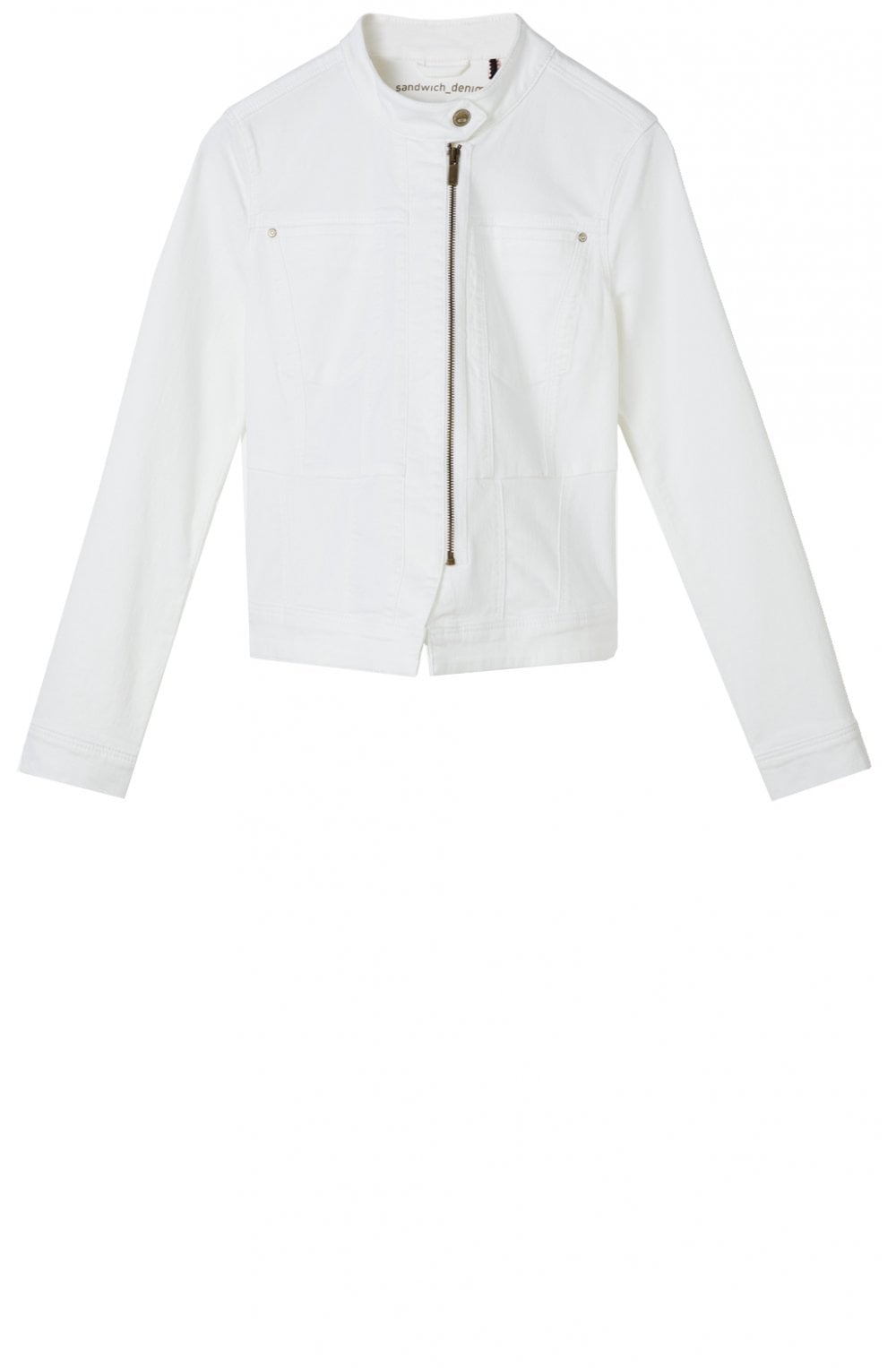 White Denim Jacket