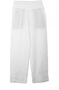 White Linen Culottes