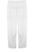 White Linen Culottes