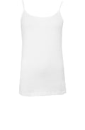 White String Strap Vest