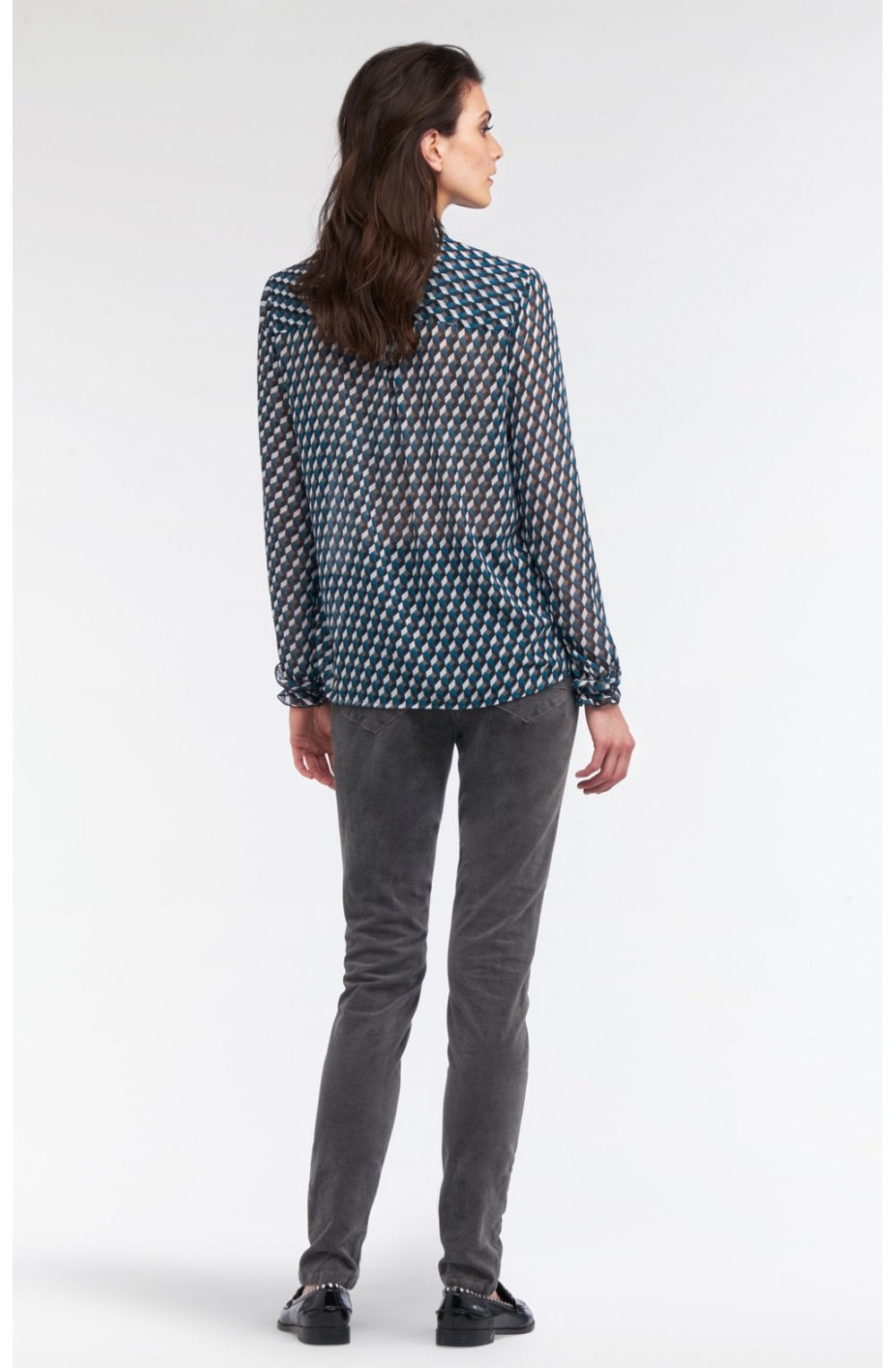 Wnter Grey Velvet Trousers