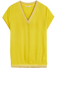 Yellow Boxy Shape Blouse
