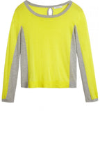 Yellow & Grey Edged Jumper