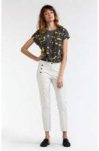 Yellow & Grey Patterned Blouse