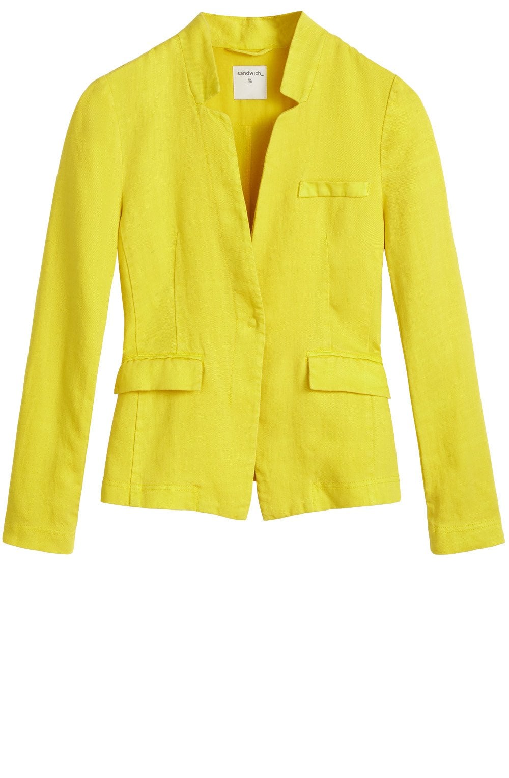 Yellow Tailored Jacket
