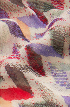 Zig Zag Print Scarf