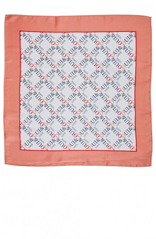 Silky Oui Print Neckerchief
