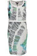 Sleeveless patterned Dress