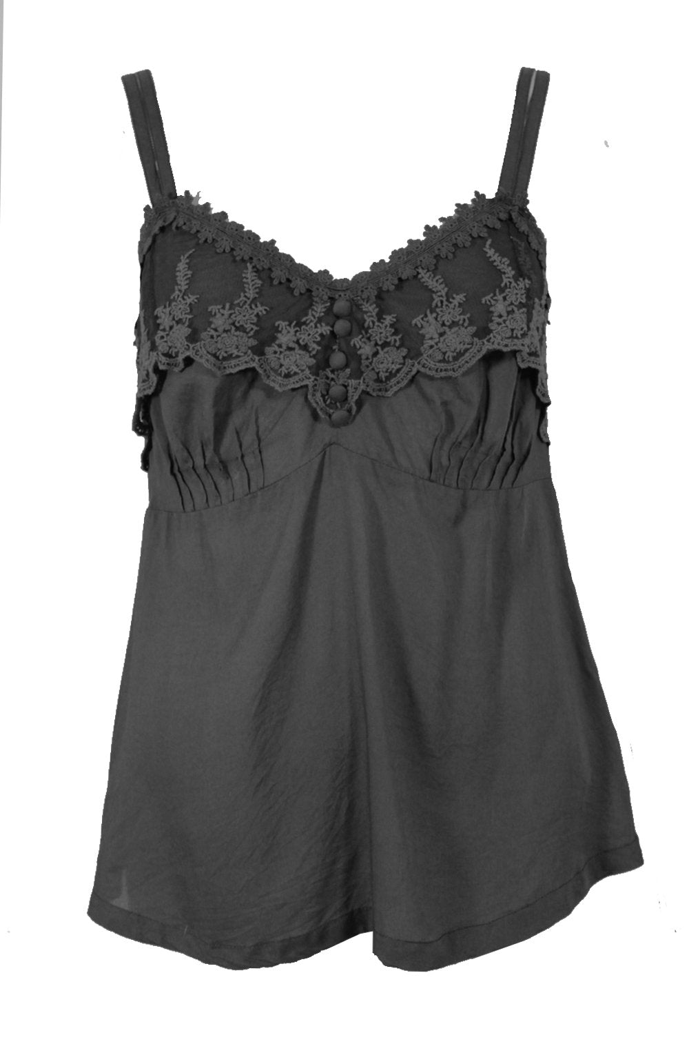 Smock style strap top