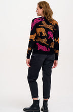 Black Running Leopards Thalia Jumper