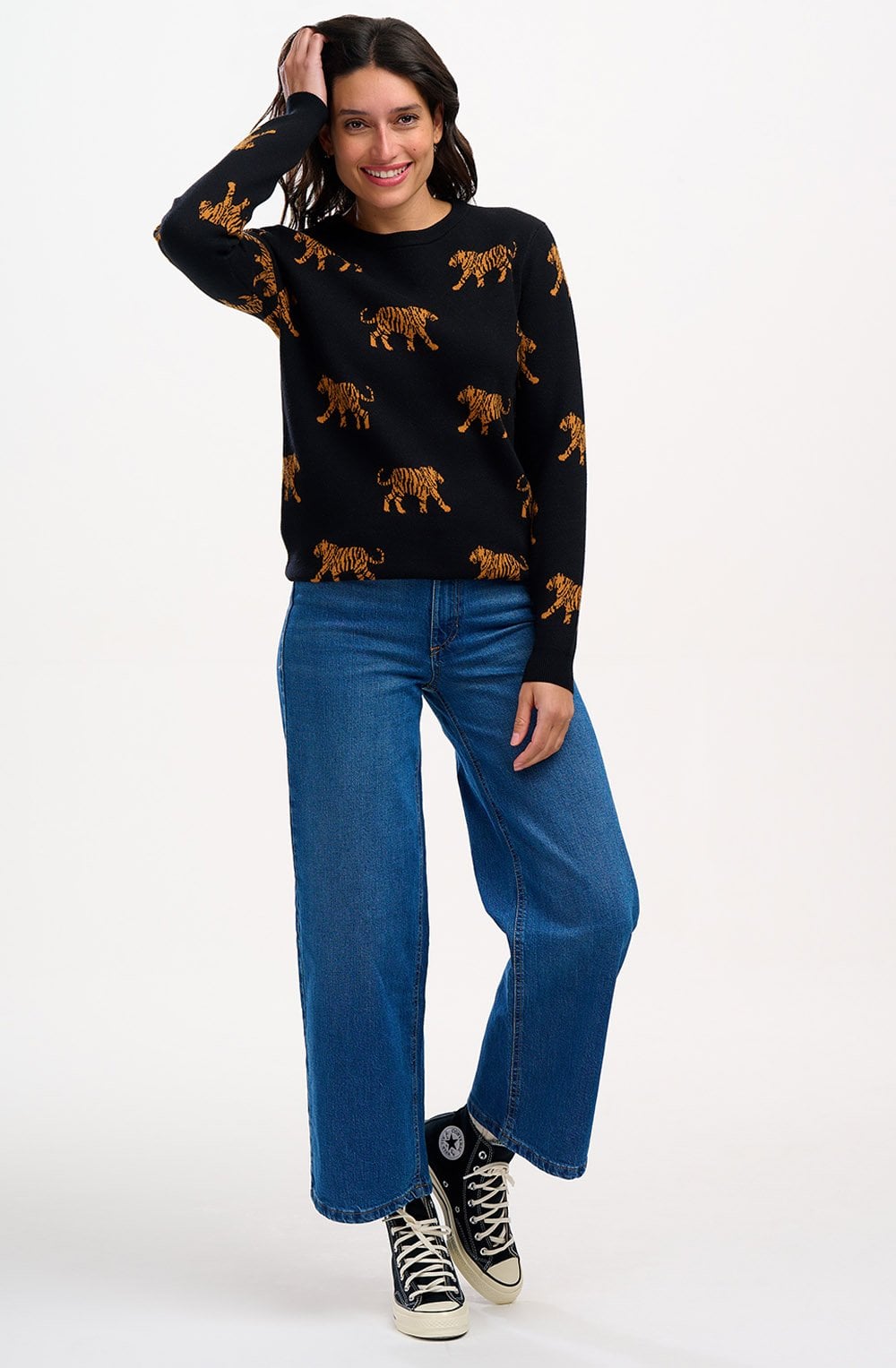 Black Tiger Lizzie Jumper