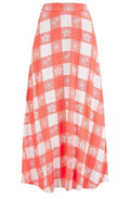 Cecilia Tropical Gingham Skirt