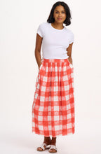 Cecilia Tropical Gingham Skirt
