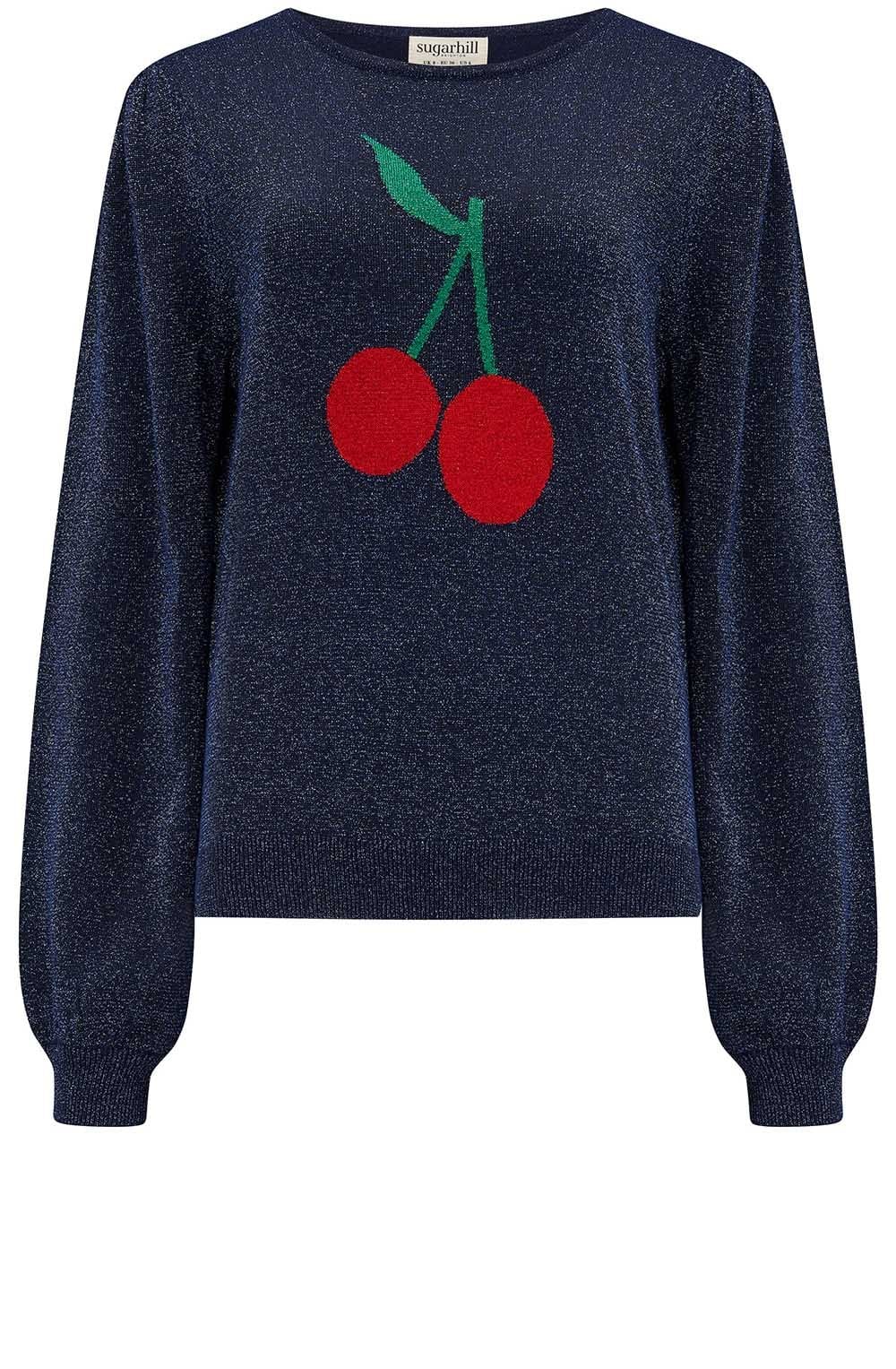 Cherry Sparkly Tiff Jumper