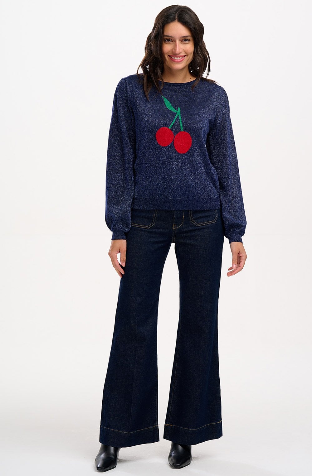 Cherry Sparkly Tiff Jumper