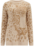 Cream Leopard Abalina Jumper