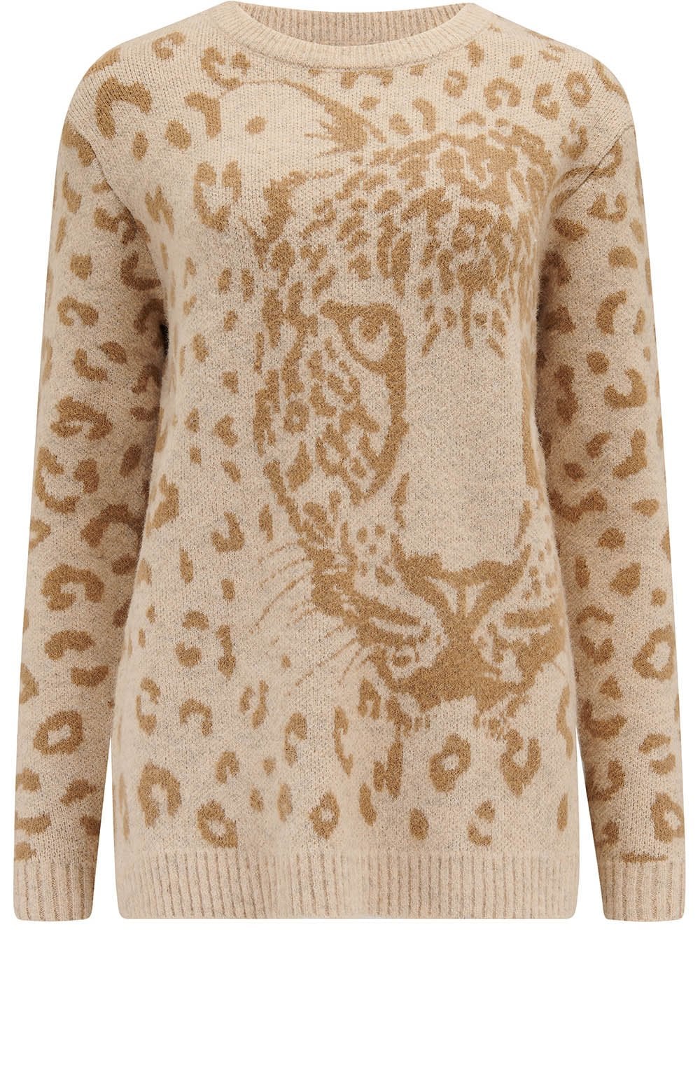 Cream Leopard Abalina Jumper