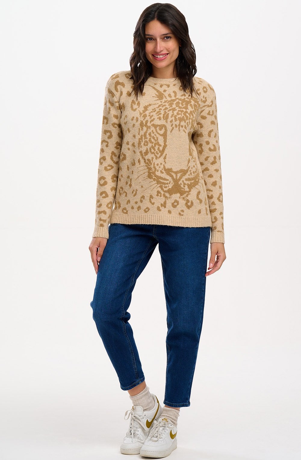 Cream Leopard Abalina Jumper