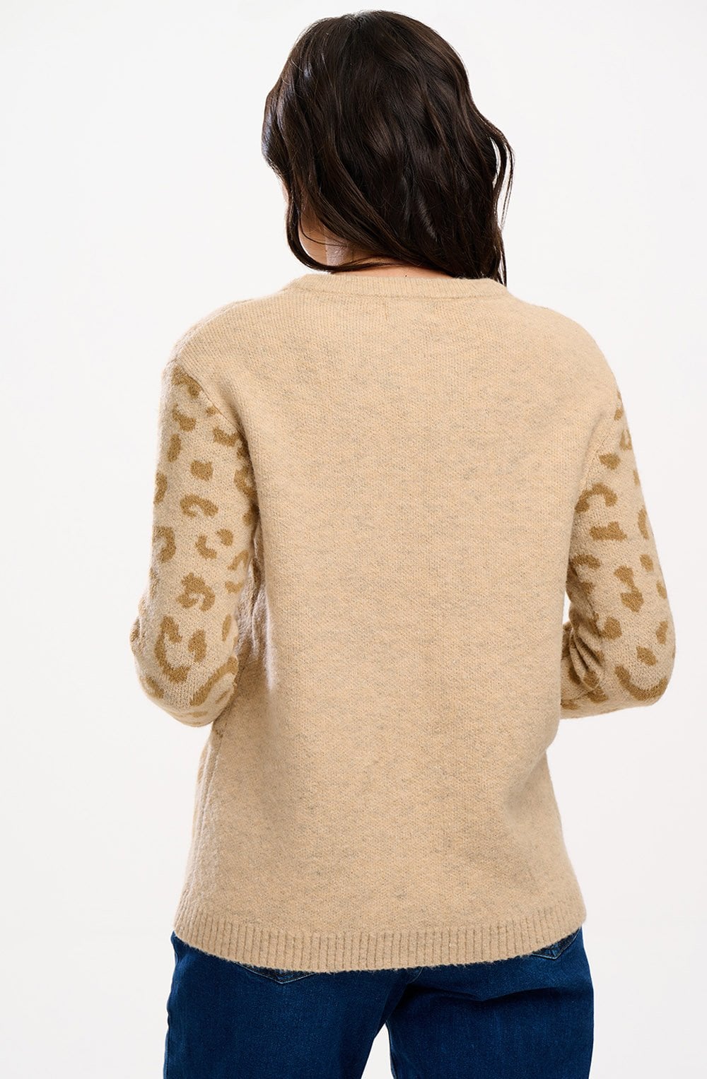 Cream Leopard Abalina Jumper