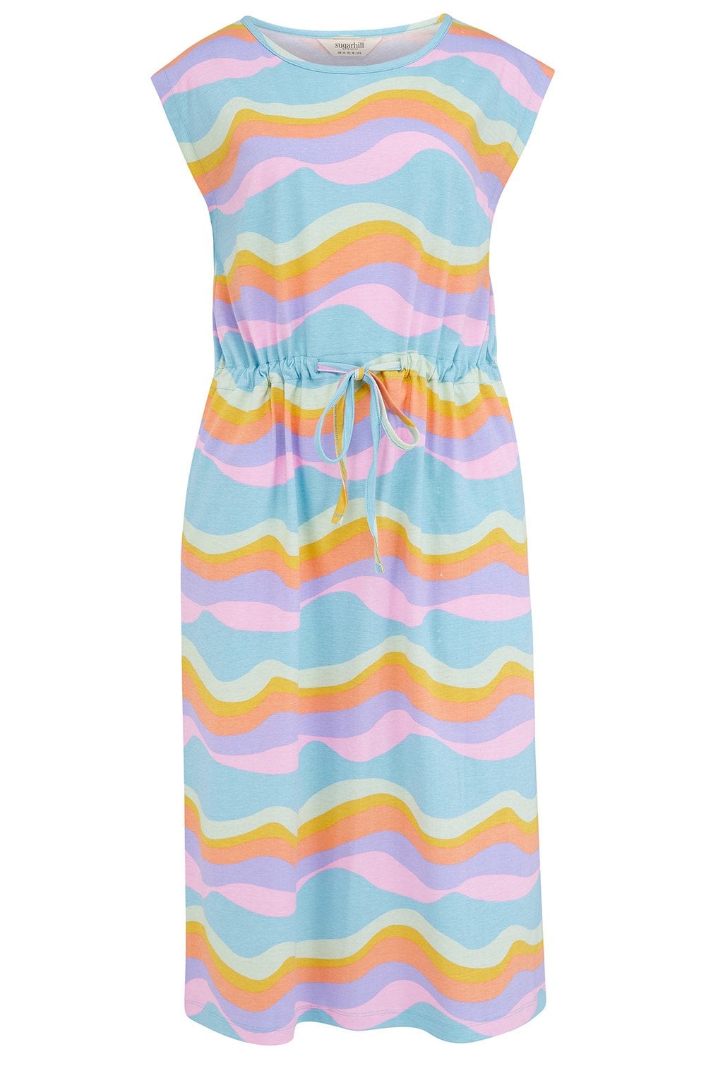 Dreamy Waves Sloane Jeresey Midi Dress