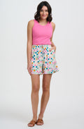 Fruit Checkerboard Patty Shorts