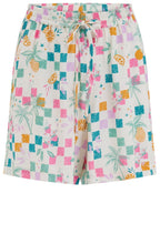 Fruit Checkerboard Patty Shorts