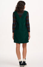 Green Corduroy Kacy Tunic Dress