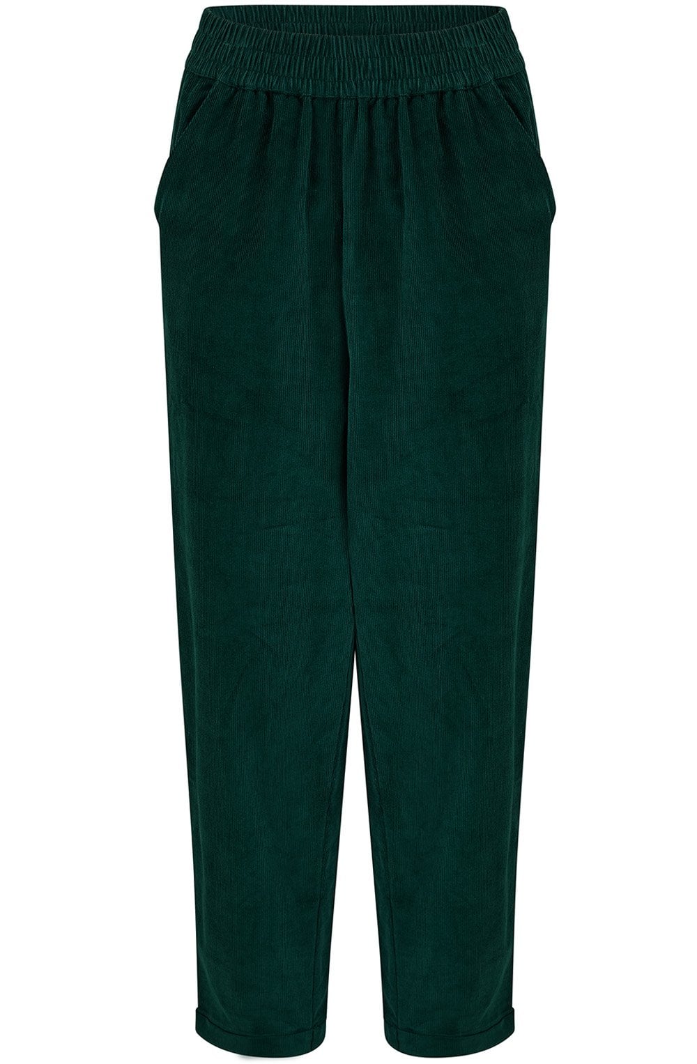 Green Corduroy Vonnie Trousers