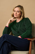 Green Sparkly Ophilia Cardigan