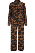 Leopard Gertie Cropped Jumpsuit
