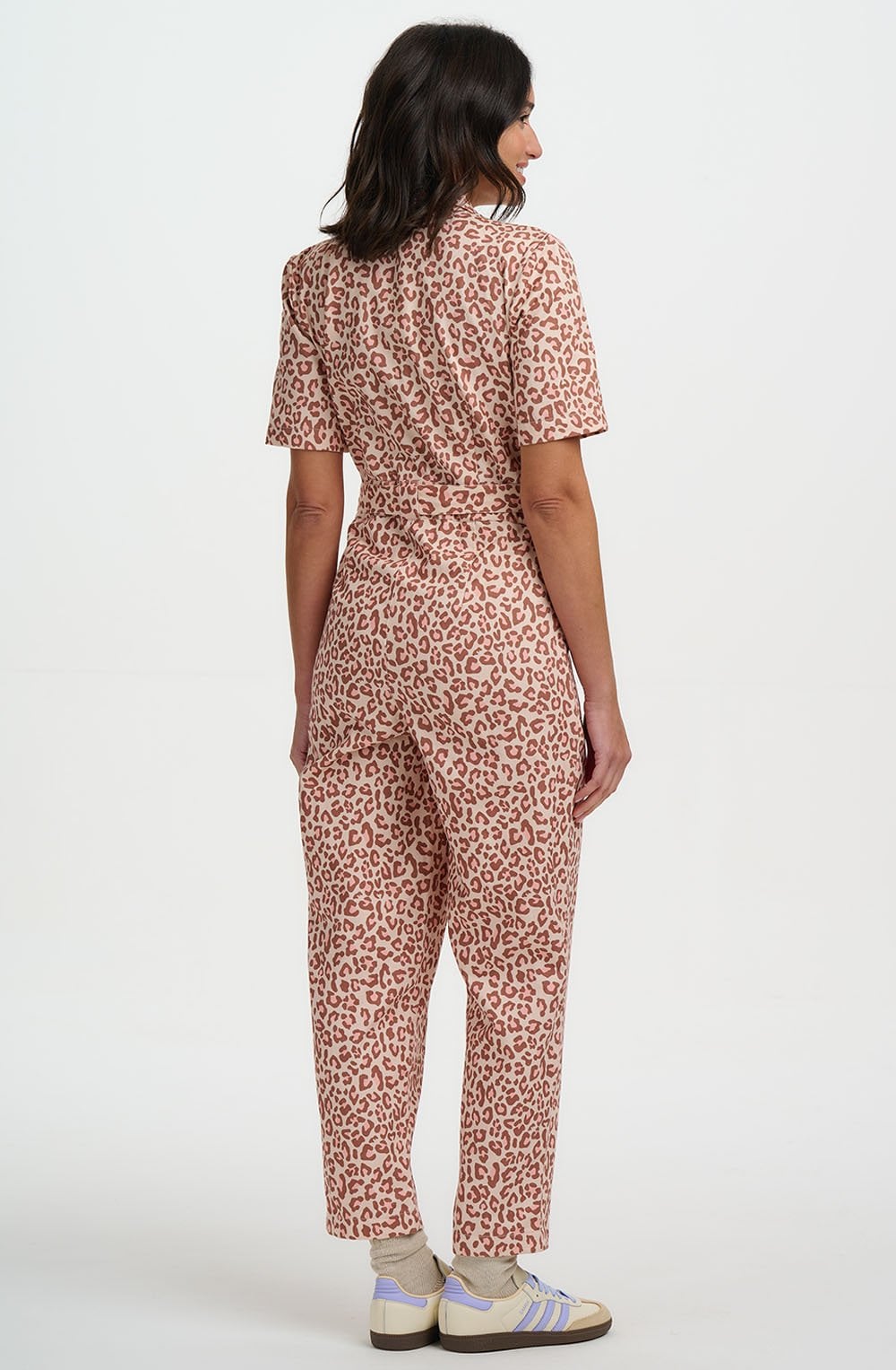 Leopard Print Meredith Boilersuit