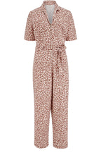 Leopard Print Meredith Boilersuit