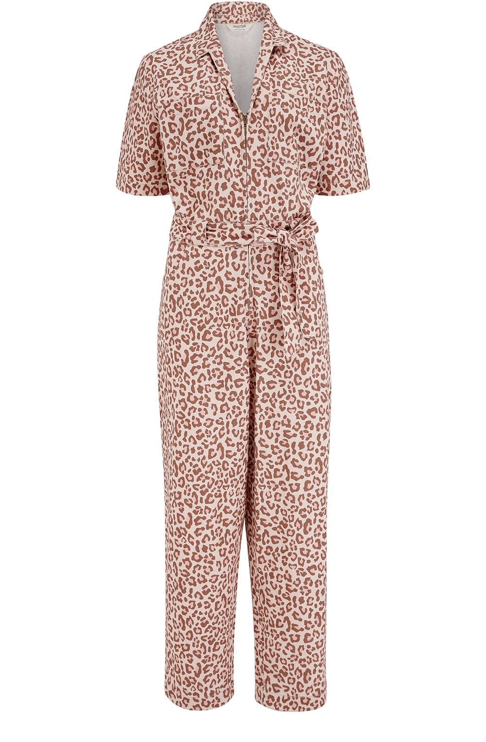 Leopard Print Meredith Boilersuit