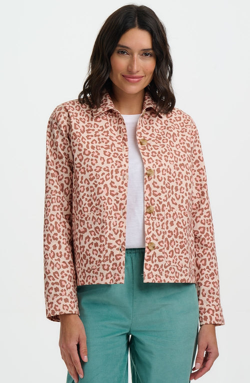 Leopard Print Pippa Jacket