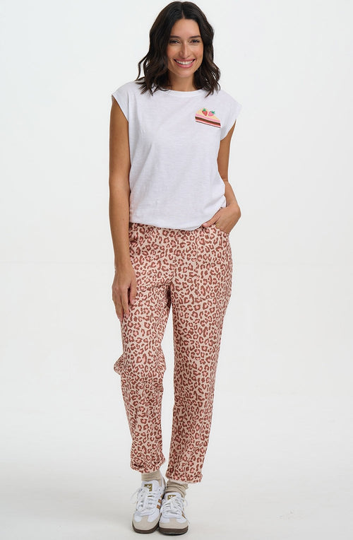 Leopard Print Rowan Trousers
