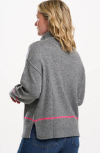 Light Grey Flecked Oversized Keli Jumper