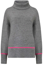 Light Grey Flecked Oversized Keli Jumper
