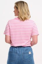 Maggie Off White and Pink Pineapple T Shirt