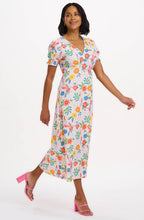 Maryjane Tropical Hummingbird Empire Line Dress