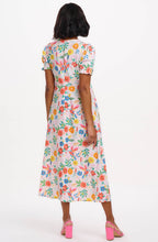 Maryjane Tropical Hummingbird Empire Line Dress