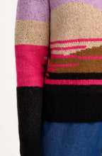 Multi Colour Abstract Landscape Asher Jumper