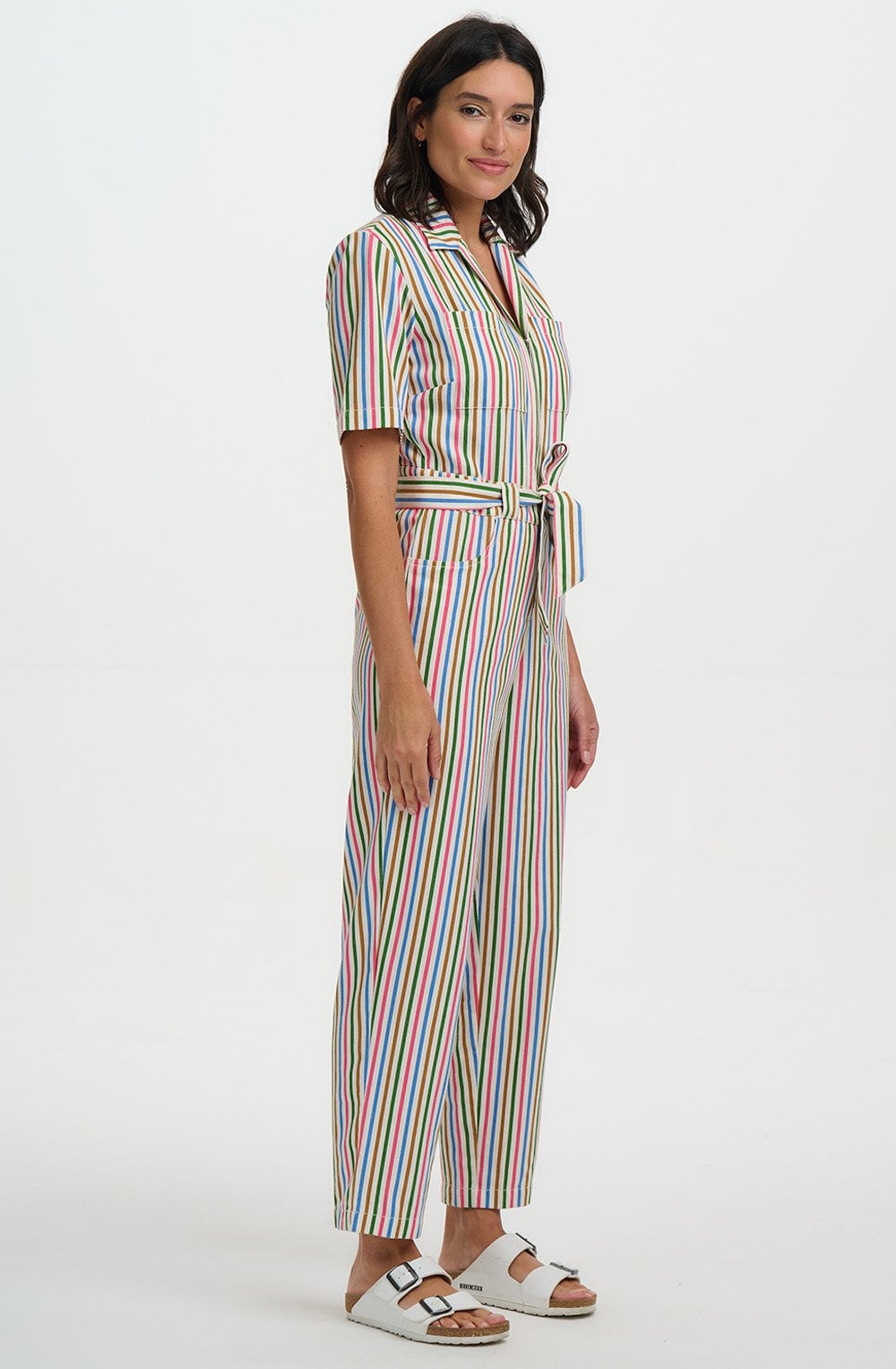 Multicolour Stripe Meredith Boilersuit