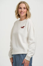 Off White Horse Print Eadie Sweatshirt