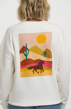 Off White Horse Print Eadie Sweatshirt