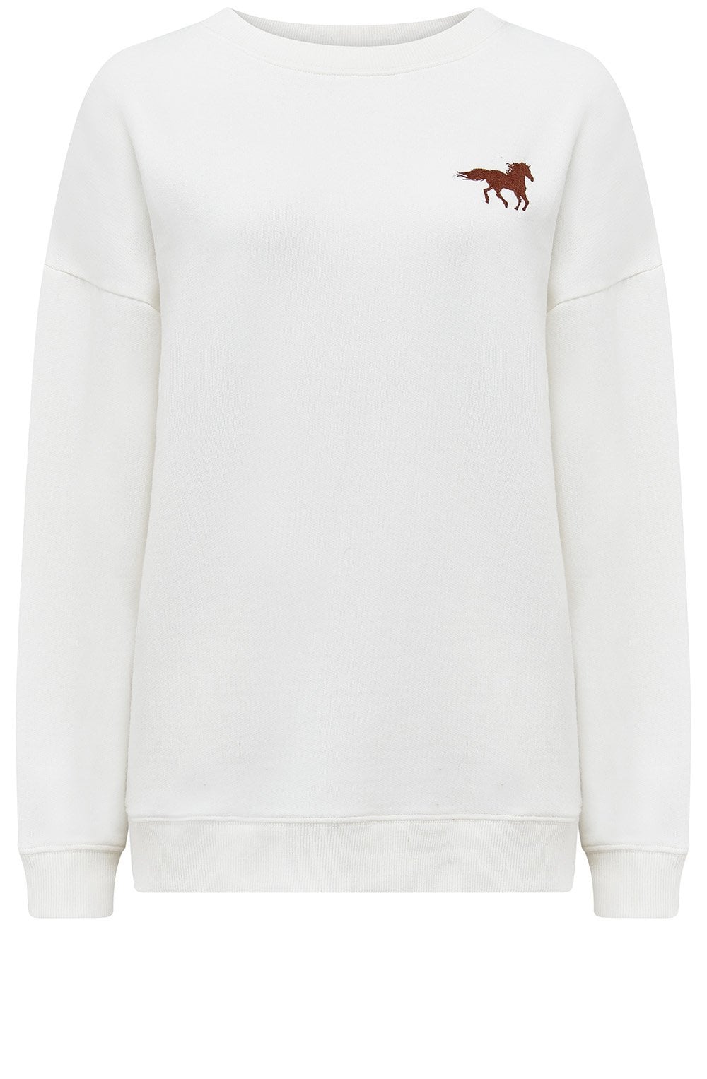 Off White Horse Print Eadie Sweatshirt