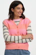 Pastel Stripe Amber Knit Vest
