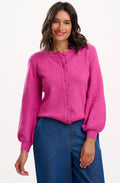 Pink Balloon Sleeve Glinda Cardigan