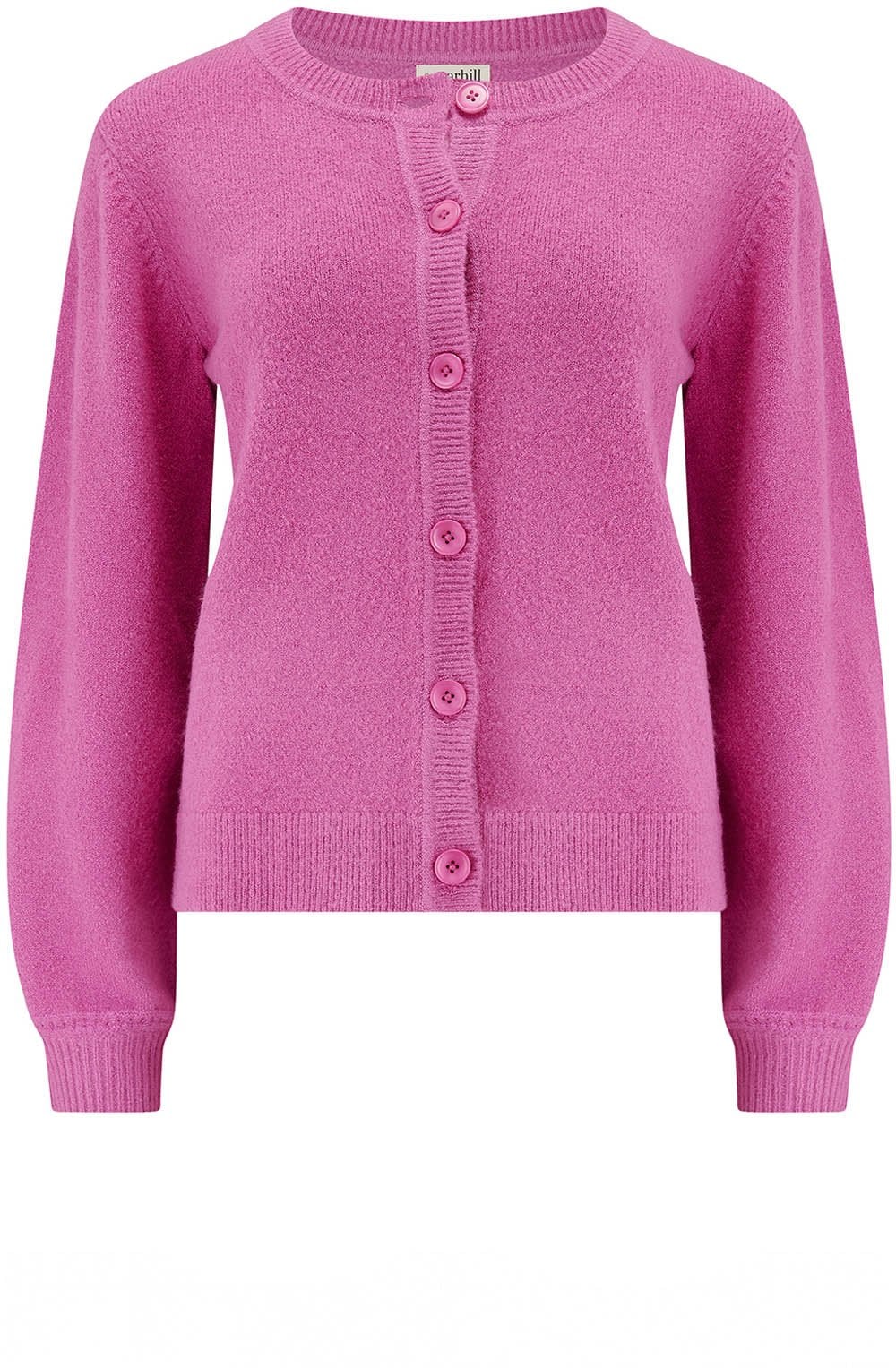 Pink Balloon Sleeve Glinda Cardigan