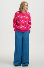 Pink Heart Design Andi Jumper